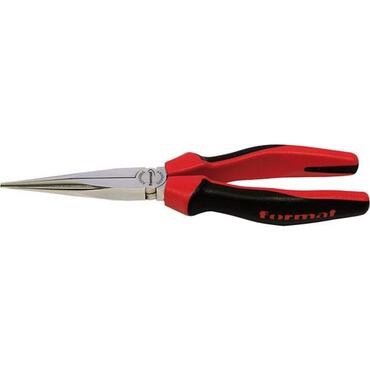 Mechanics pliers straight, with composite grip type 5204